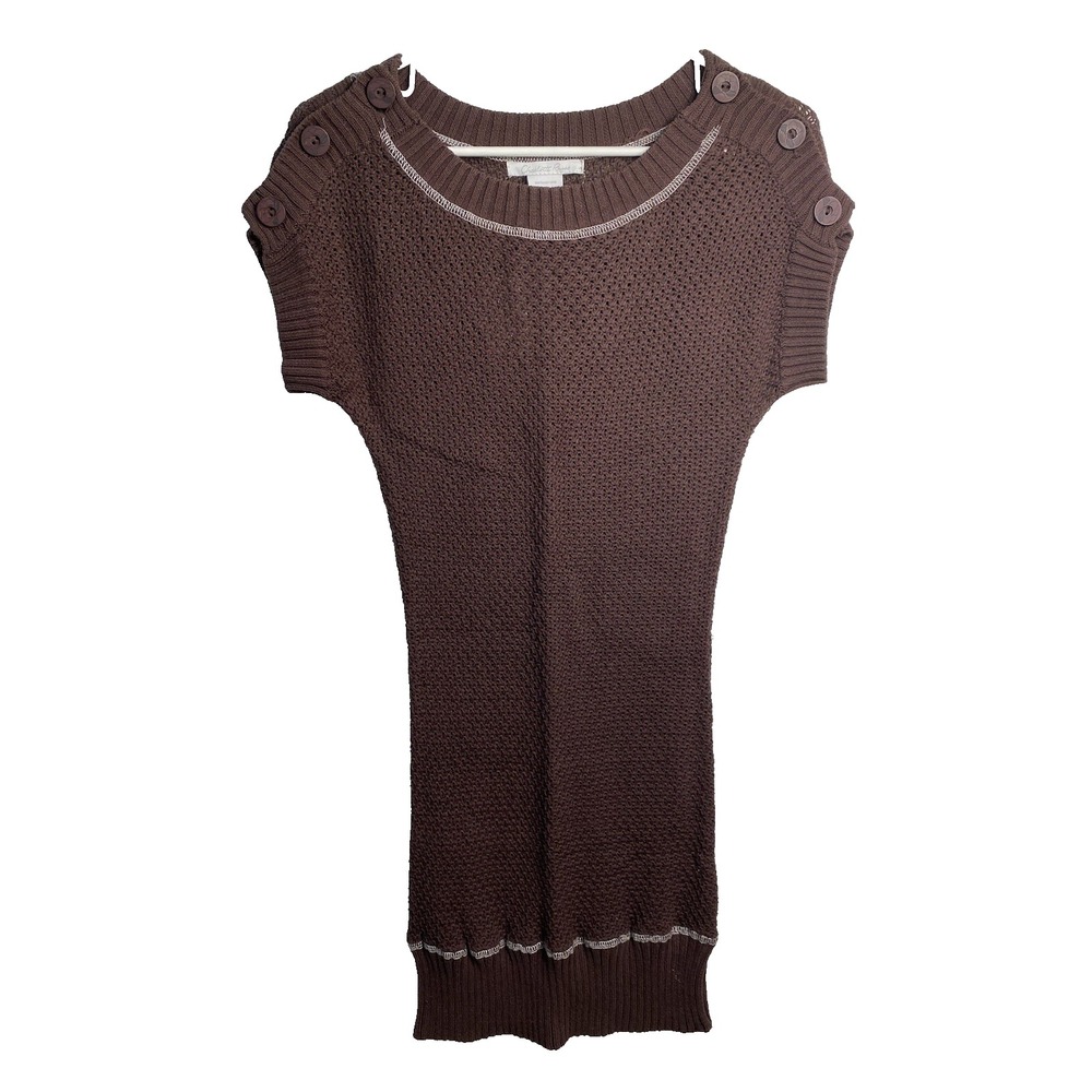 charlotte russe womens knit‎ dress size medium short sleeve sweater